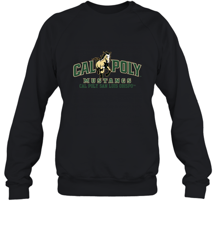 Cal Poly San Luis Obispo Premium PPCP03 Crewneck Sweatshirt Crewneck Sweatshirt / Black / S Crewneck Sweatshirt - HHHstores