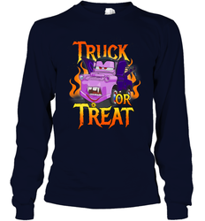 Disney Pixar Cars Halloween Vampire Truck Or Treat Long Sleeve T-Shirt