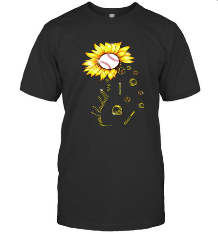 Baseball Proud Sunflower Men's T-Shirt Men's T-Shirt / Black / S Men's T-Shirt - HHHstores