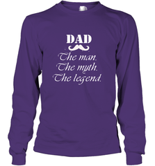Dad the man the myth the legend Happy Father's day Long Sleeve T-Shirt Long Sleeve T-Shirt - HHHstores