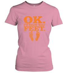 OK I'll Smell Your Feet Trick Or Treat Halloween Gift Women's T-Shirt Women's T-Shirt - HHHstores