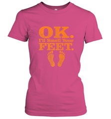 OK I'll Smell Your Feet Trick Or Treat Halloween Gift Women's T-Shirt Women's T-Shirt - HHHstores
