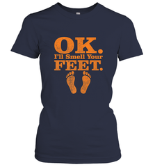OK I'll Smell Your Feet Trick Or Treat Halloween Gift Women's T-Shirt Women's T-Shirt - HHHstores