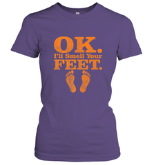OK I'll Smell Your Feet Trick Or Treat Halloween Gift Women's T-Shirt Women's T-Shirt - HHHstores