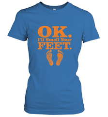 OK I'll Smell Your Feet Trick Or Treat Halloween Gift Women's T-Shirt Women's T-Shirt - HHHstores