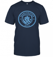 Manchester City  Mono crest tee Men's T-Shirt Men's T-Shirt - HHHstores