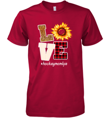 Love Hockey Mom Life Design Men's Premium T-Shirt Men's Premium T-Shirt - HHHstores