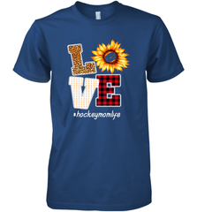Love Hockey Mom Life Design Men's Premium T-Shirt Men's Premium T-Shirt - HHHstores