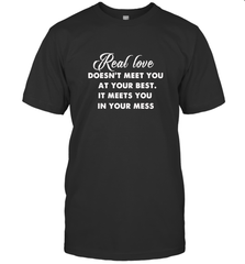 Real love funny quotes for valentine Men's T-Shirt Men's T-Shirt - HHHstores