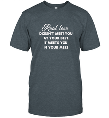 Real love funny quotes for valentine Men's T-Shirt Men's T-Shirt - HHHstores
