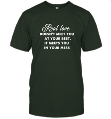 Real love funny quotes for valentine Men's T-Shirt Men's T-Shirt - HHHstores
