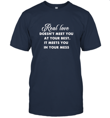 Real love funny quotes for valentine Men's T-Shirt Men's T-Shirt - HHHstores