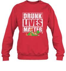 Drunk Lives Matter Leprechaun St Patricks Day Crewneck Sweatshirt Crewneck Sweatshirt - HHHstores