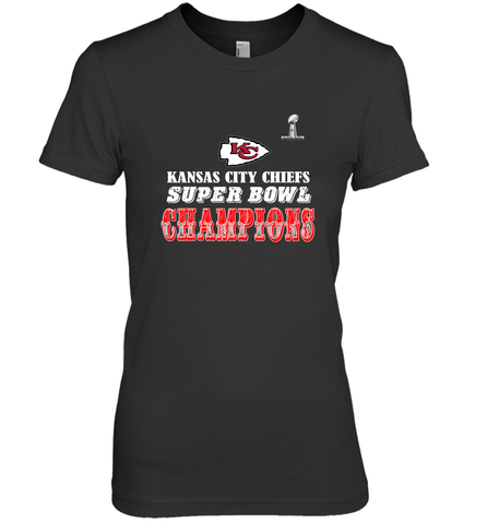 NFL Kansas City Chiefs super bowl champions 2020 Women's Premium T-Shirt Women's Premium T-Shirt / Black / XS Women's Premium T-Shirt - HHHstores