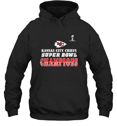 NFL Kansas City Chiefs super bowl champions 2020 Hooded Sweatshirt Hooded Sweatshirt / Black / S Hooded Sweatshirt - HHHstores