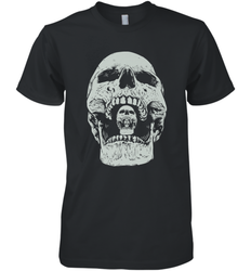 Vintage Halloween Skull Design For Trick or Treating Men's Premium T-Shirt