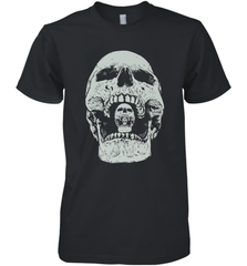 Vintage Halloween Skull Design For Trick or Treating Men's Premium T-Shirt Men's Premium T-Shirt - HHHstores