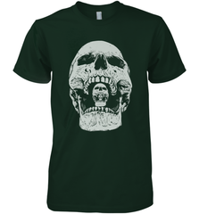 Vintage Halloween Skull Design For Trick or Treating Men's Premium T-Shirt Men's Premium T-Shirt - HHHstores