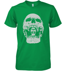 Vintage Halloween Skull Design For Trick or Treating Men's Premium T-Shirt