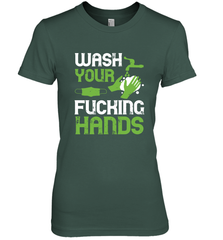 Wash your fucking hands01 01 Women's Premium T-Shirt Women's Premium T-Shirt - HHHstores
