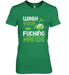 Wash your fucking hands01 01 Women's Premium T-Shirt Women's Premium T-Shirt - HHHstores