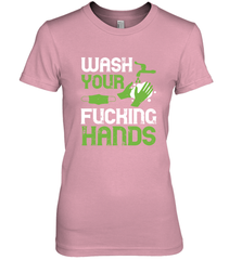 Wash your fucking hands01 01 Women's Premium T-Shirt Women's Premium T-Shirt - HHHstores