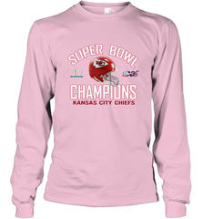 NFL super bowl Kansas City Chiefs Logo Helmet champions Long Sleeve T-Shirt Long Sleeve T-Shirt - HHHstores