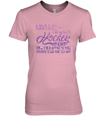 HOCKEY Nice Hockey Mom Women's Premium T-Shirt Women's Premium T-Shirt - HHHstores