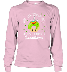 Donutcorn Funny Cute Donut Unicorn Irish St Patrick's Day Long Sleeve T-Shirt Long Sleeve T-Shirt - HHHstores