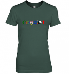 Coexist Women's Premium T-Shirt Women's Premium T-Shirt - HHHstores