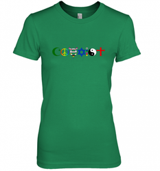 Coexist Women's Premium T-Shirt