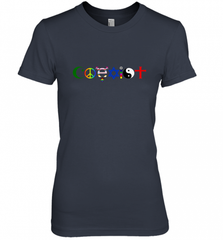 Coexist Women's Premium T-Shirt Women's Premium T-Shirt - HHHstores