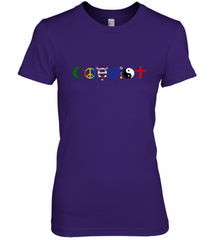 Coexist Women's Premium T-Shirt Women's Premium T-Shirt - HHHstores