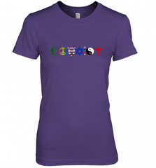 Coexist Women's Premium T-Shirt Women's Premium T-Shirt - HHHstores