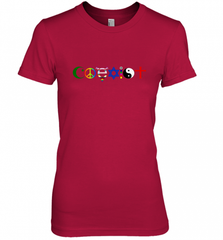 Coexist Women's Premium T-Shirt Women's Premium T-Shirt - HHHstores