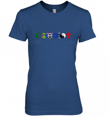Coexist Women's Premium T-Shirt Women's Premium T-Shirt - HHHstores