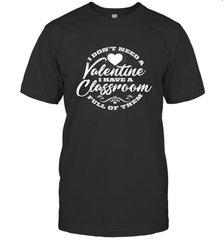Valentine's Day Teacher School classroom Art Heart Lover Men's T-Shirt Men's T-Shirt - HHHstores