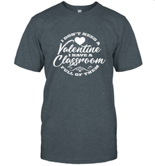 Valentine's Day Teacher School classroom Art Heart Lover Men's T-Shirt Men's T-Shirt - HHHstores