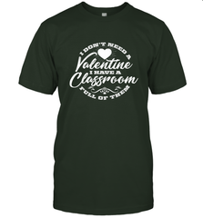 Valentine's Day Teacher School classroom Art Heart Lover Men's T-Shirt Men's T-Shirt - HHHstores
