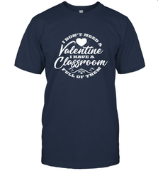 Valentine's Day Teacher School classroom Art Heart Lover Men's T-Shirt Men's T-Shirt - HHHstores