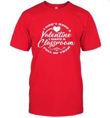 Valentine's Day Teacher School classroom Art Heart Lover Men's T-Shirt Men's T-Shirt - HHHstores