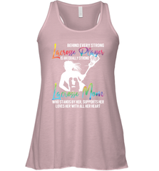 Lacrosse Strong Lacrosse Mom Women's Racerback Tank Women's Racerback Tank - HHHstores