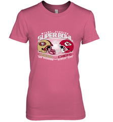 NFL Super bowl San Francisco 49ers vs. Kansas City Chiefs Women's Premium T-Shirt Women's Premium T-Shirt - HHHstores