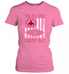 We do the impossible every day 01 Women's T-Shirt Women's T-Shirt - HHHstores