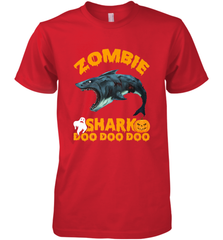 Zombie Shark Doo Doo Doo Halloween Shake Costume Lover Gifts Men's Premium T-Shirt Men's Premium T-Shirt - HHHstores