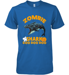 Zombie Shark Doo Doo Doo Halloween Shake Costume Lover Gifts Men's Premium T-Shirt Men's Premium T-Shirt - HHHstores
