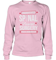 I Survived Spinal Fusion Surgery Long Sleeve T-Shirt Long Sleeve T-Shirt - HHHstores