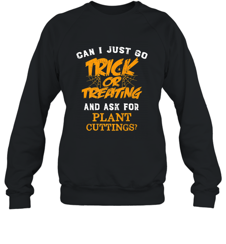 Trick or Treating Halloween Gift Gardening Crewneck Sweatshirt Crewneck Sweatshirt / Black / S Crewneck Sweatshirt - HHHstores