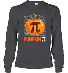 Pumpkin Pi Shirt Math Halloween Thanksgiving Costume Pie Day Long Sleeve T-Shirt Long Sleeve T-Shirt - HHHstores