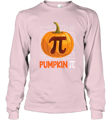 Pumpkin Pi Shirt Math Halloween Thanksgiving Costume Pie Day Long Sleeve T-Shirt Long Sleeve T-Shirt - HHHstores